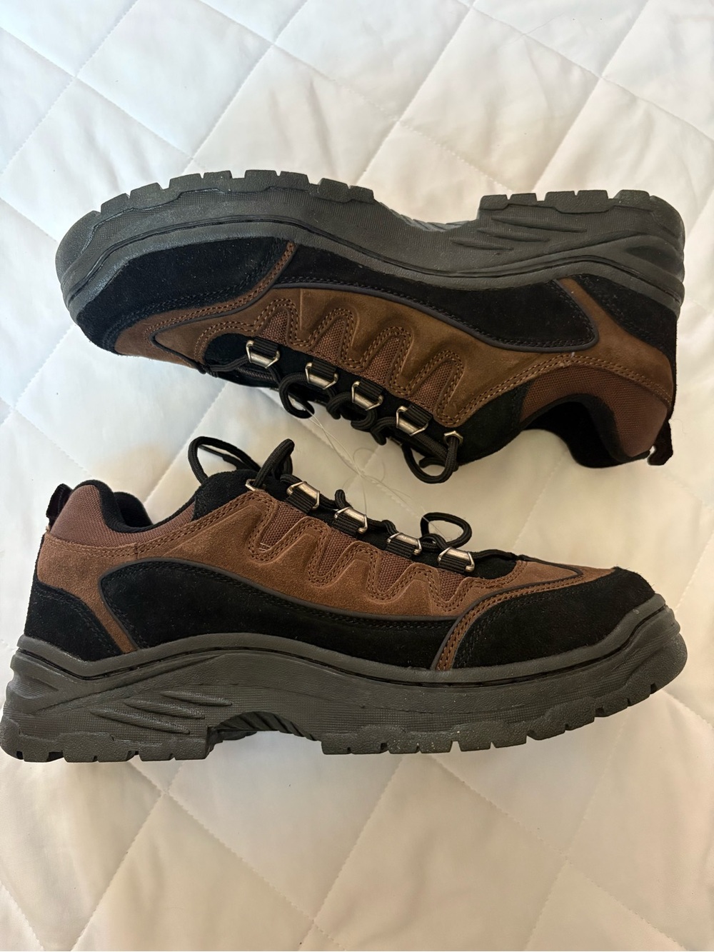 Men's Brown & Black Casual Derby Sneakers